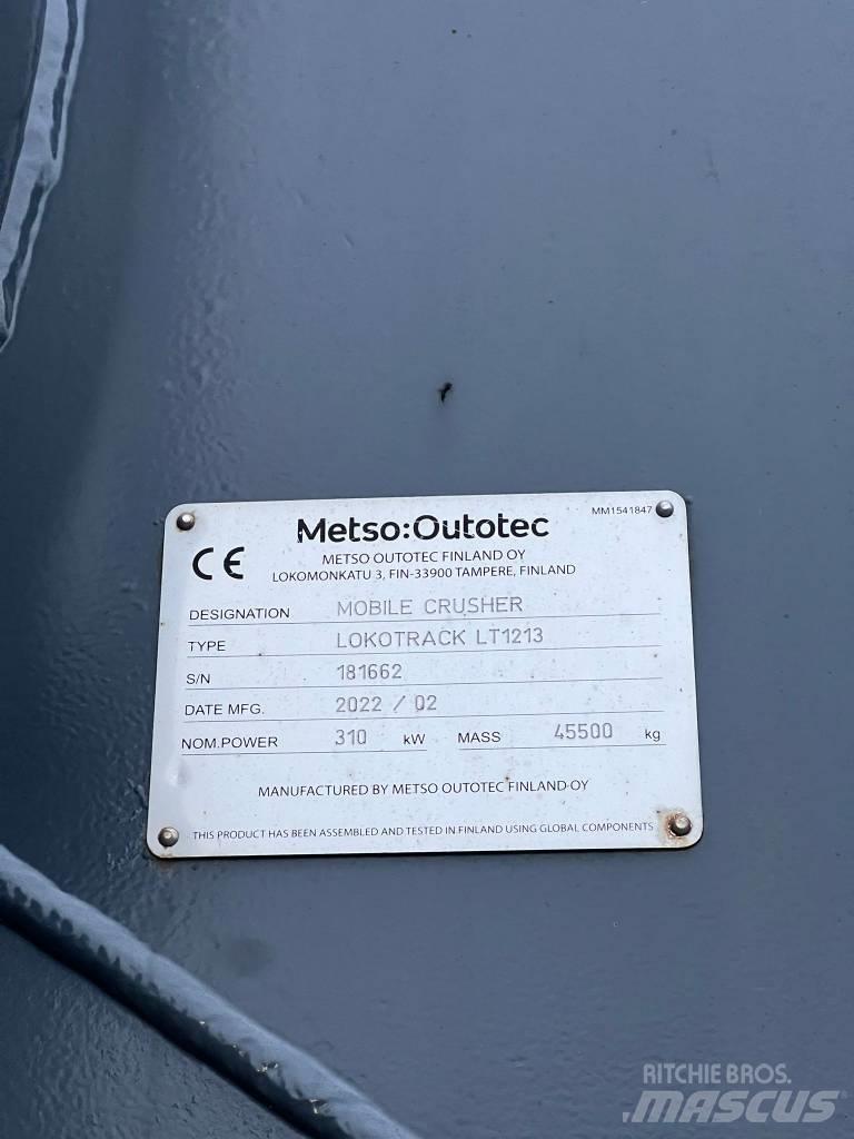 Metso LT 1213 Drupinātāji