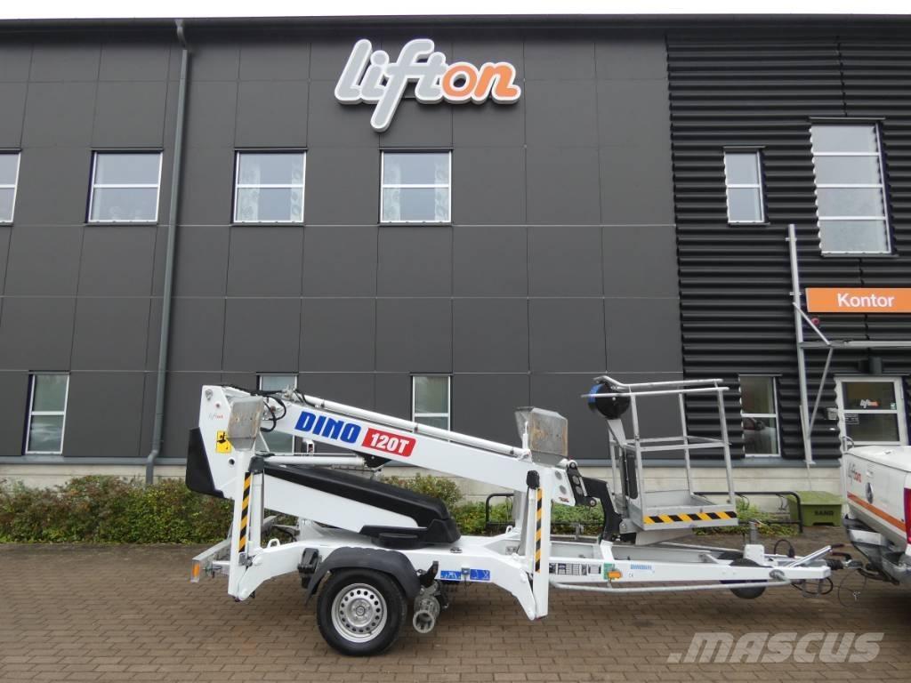 Dino 120 T Skylift Pacēlājplatformas - piekabes