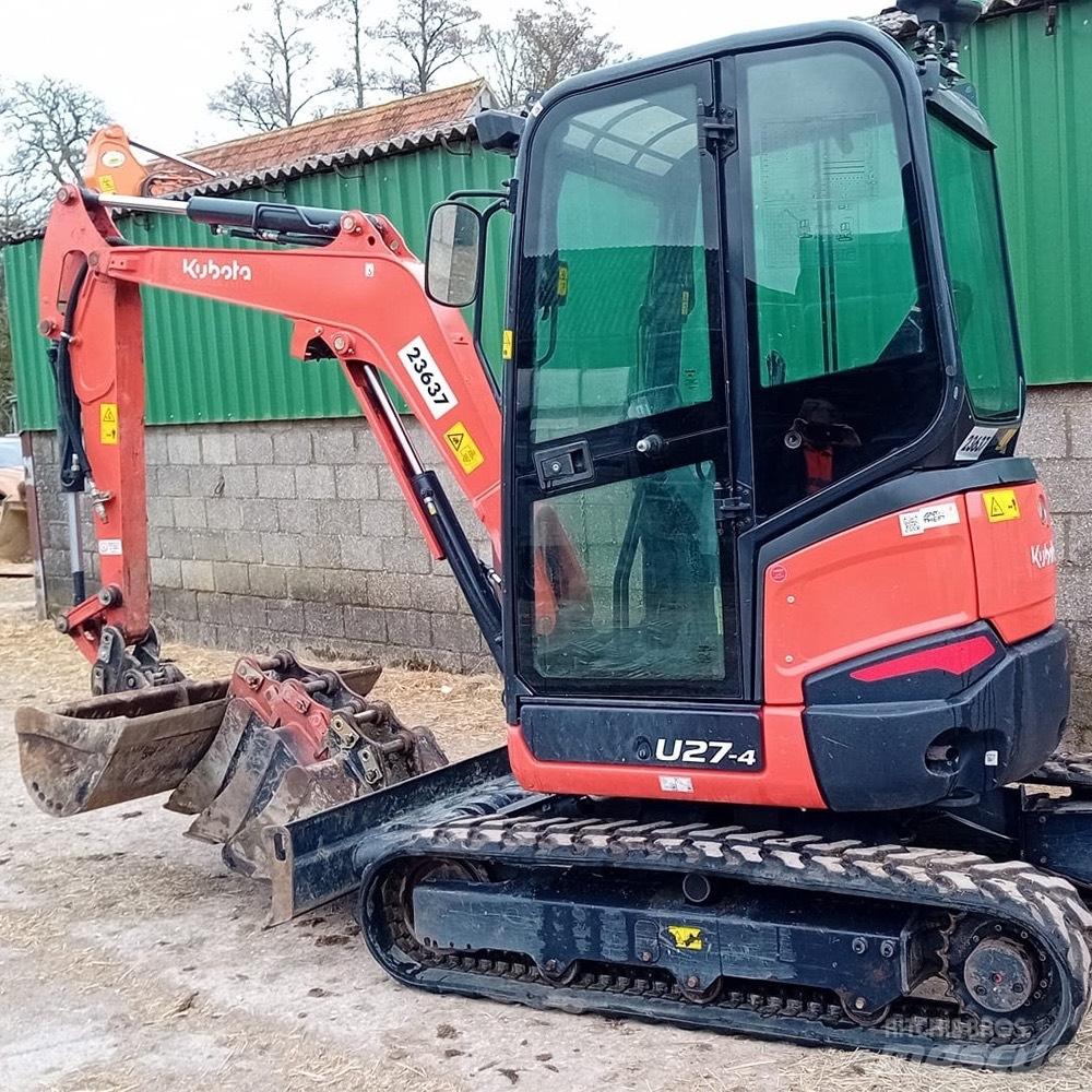 Kubota U 27-4 Mini ekskavatori < 7 t