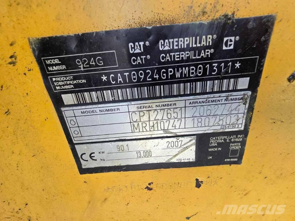 CAT 924 G Iekrāvēji uz riteņiem