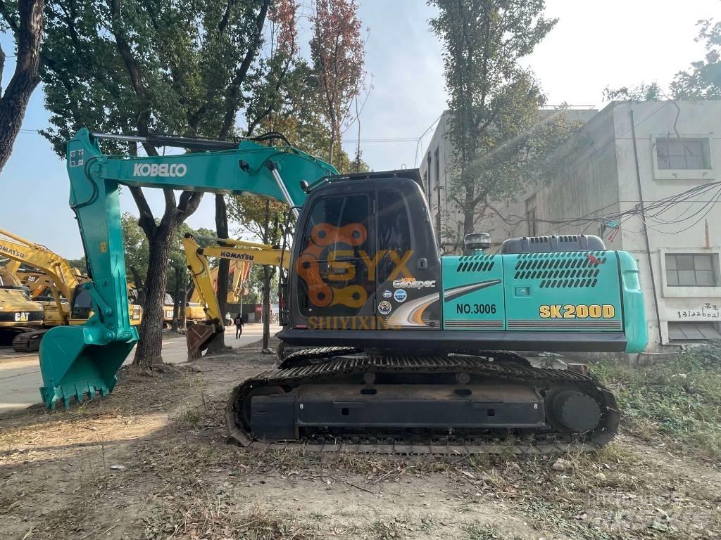 Kobelco SK 200 Kāpurķēžu ekskavatori