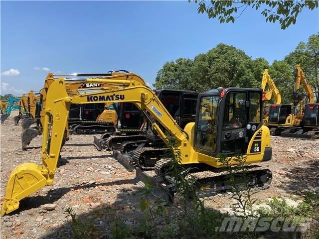 Komatsu PC 56 Kāpurķēžu ekskavatori