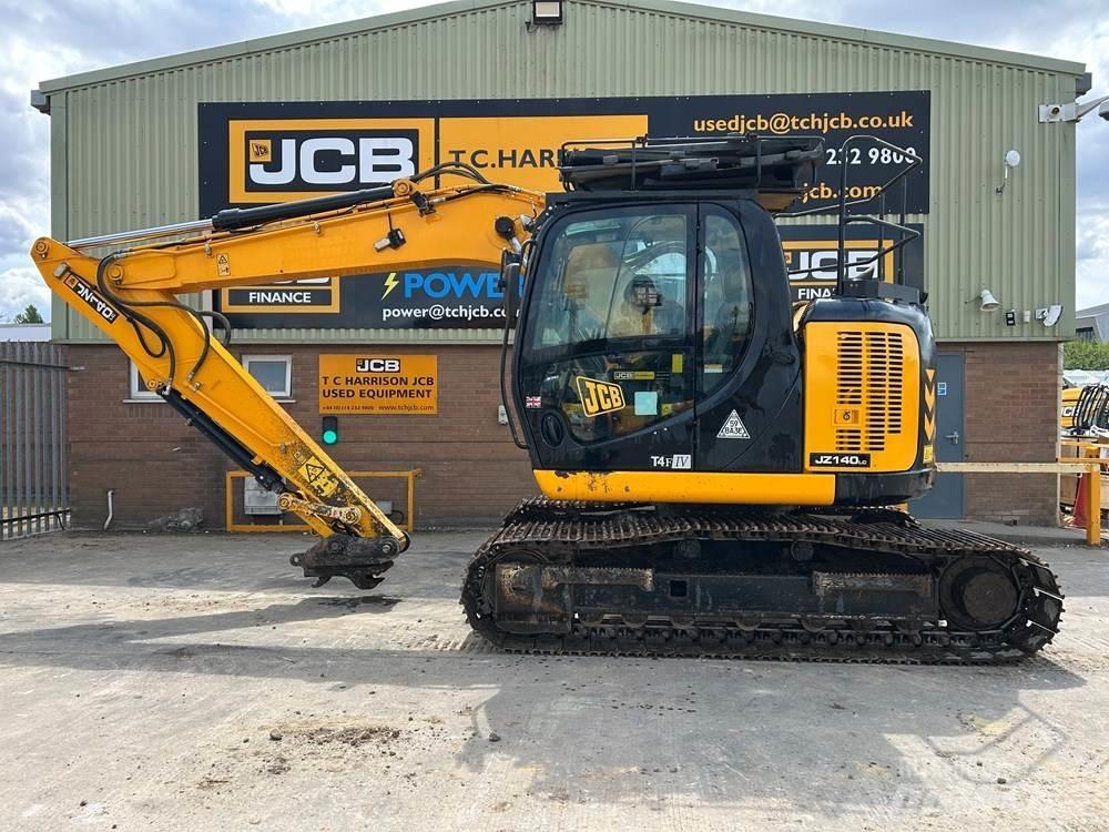 JCB JZ140 Kāpurķēžu ekskavatori