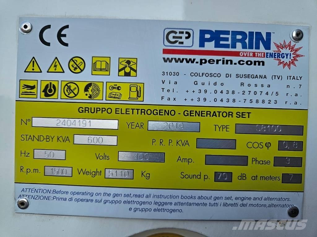  PERIN GEPI 600E Dīzeļģeneratori