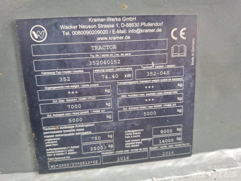 Kramer 8115 Iekrāvēji uz riteņiem