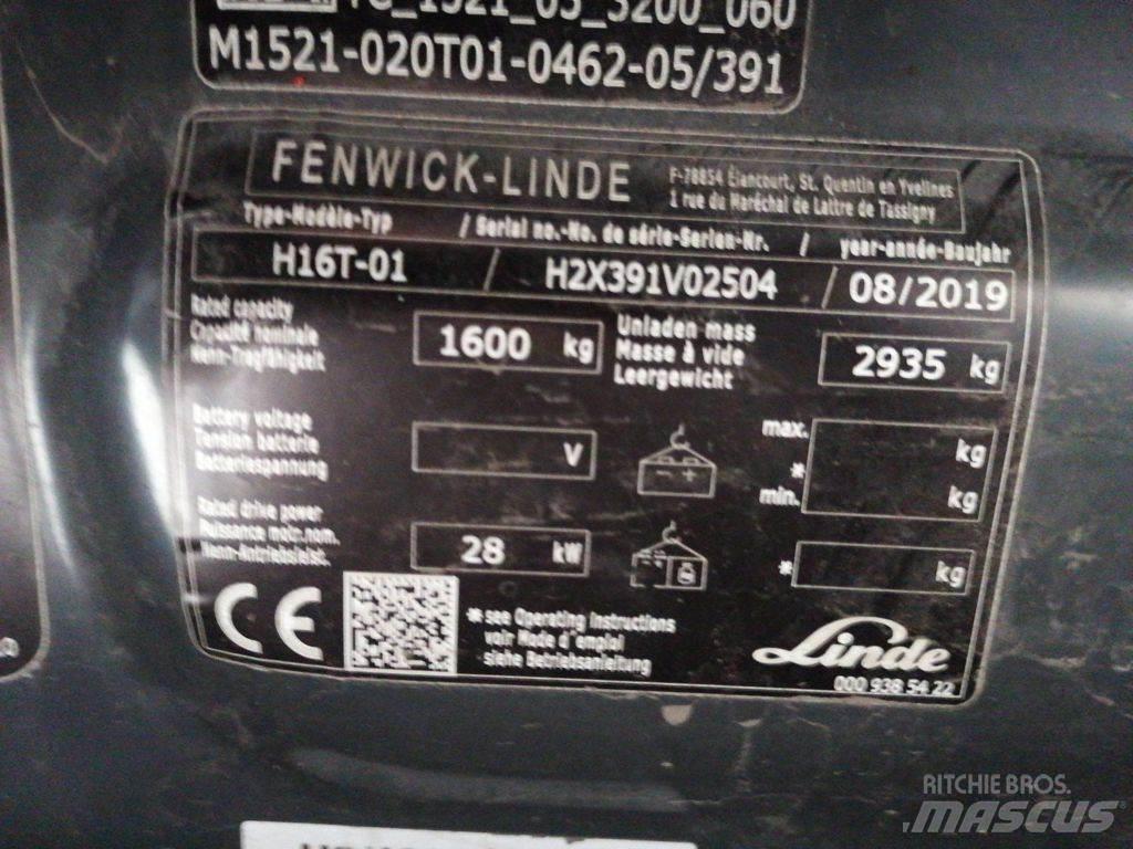 Linde H16T-01 LPG tehnika