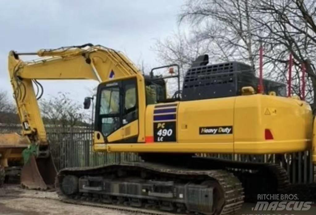 Komatsu PC 490 LC Kāpurķēžu ekskavatori