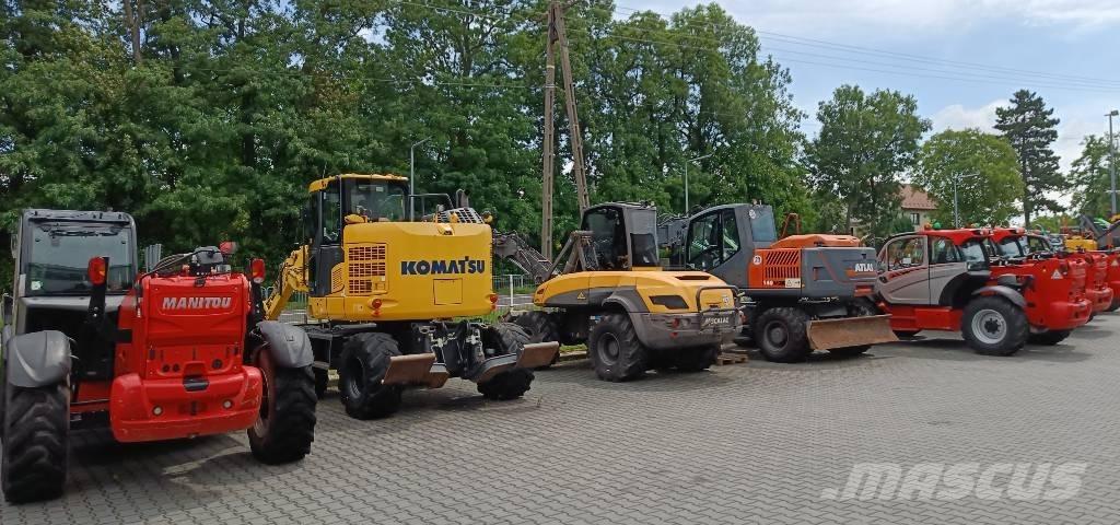 Atlas 140 W Ekskavatori uz riteņiem