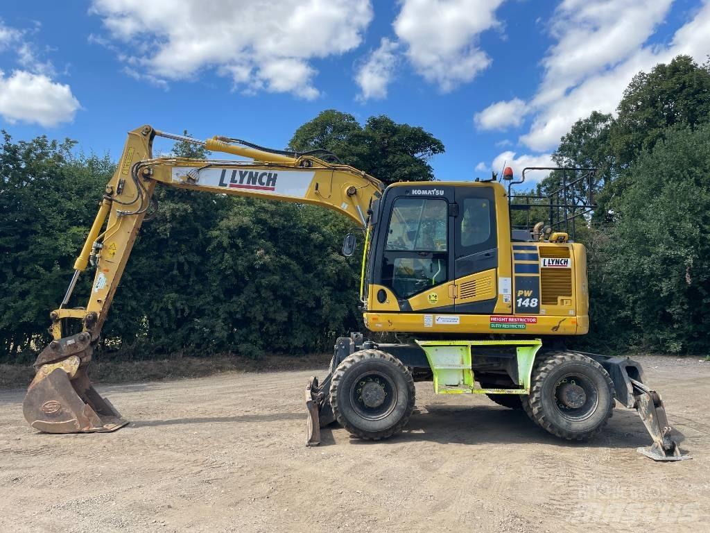 Komatsu PW 148-11 Ekskavatori uz riteņiem