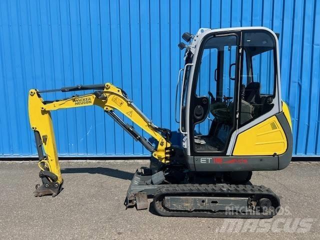 Wacker Neuson ET 18 Kāpurķēžu ekskavatori
