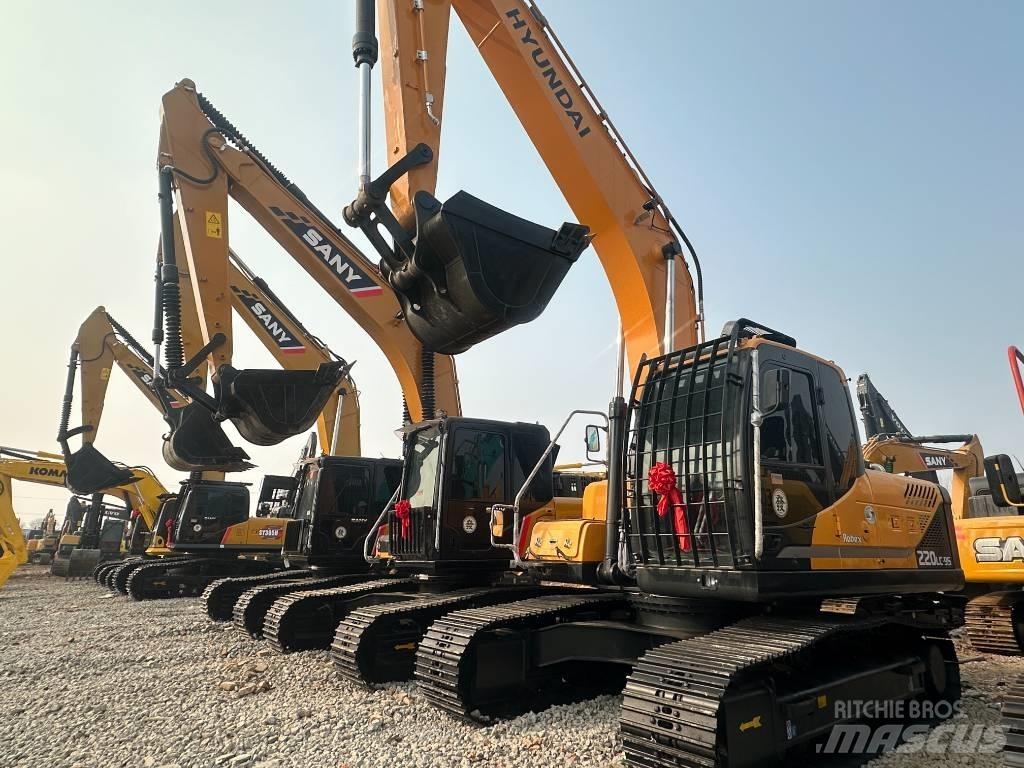 Hyundai R220LC-9S Kāpurķēžu ekskavatori
