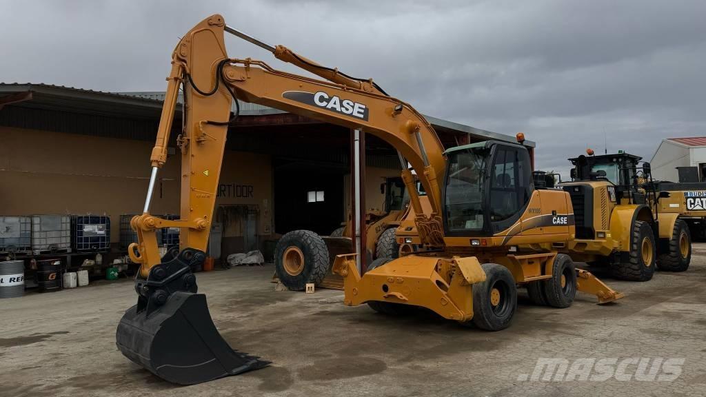 CASE WX 185 Ekskavatori uz riteņiem