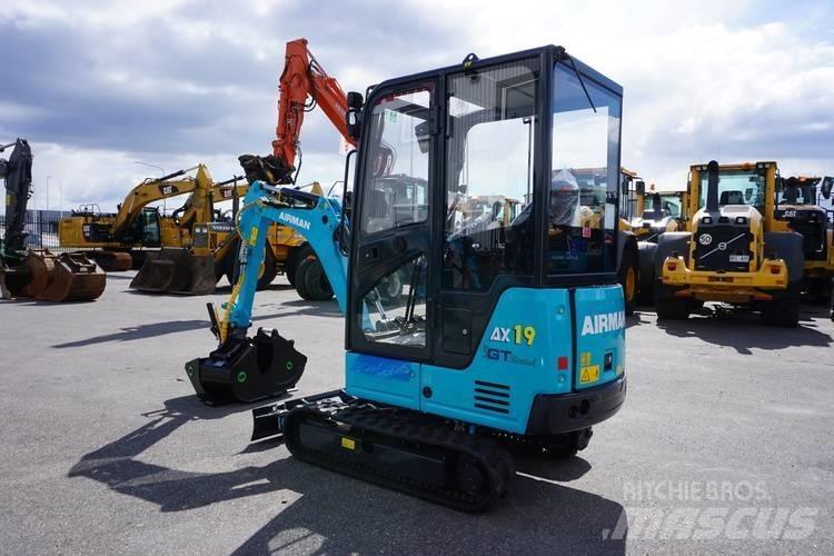 Airman AX19-7 Mini ekskavatori < 7 t