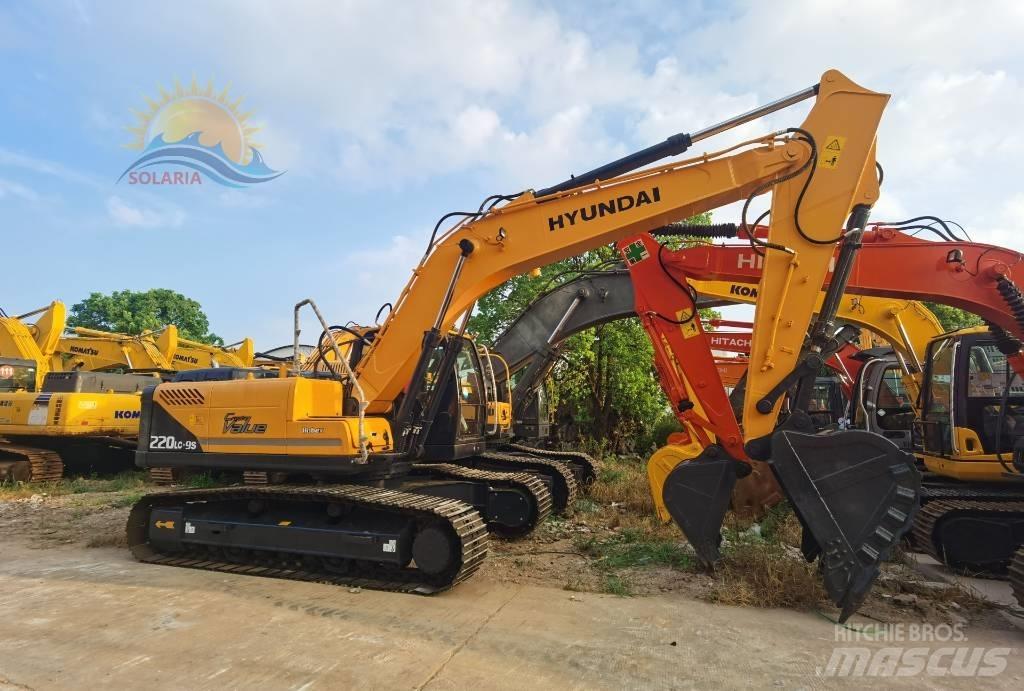 Hyundai R220LC-9S Kāpurķēžu ekskavatori