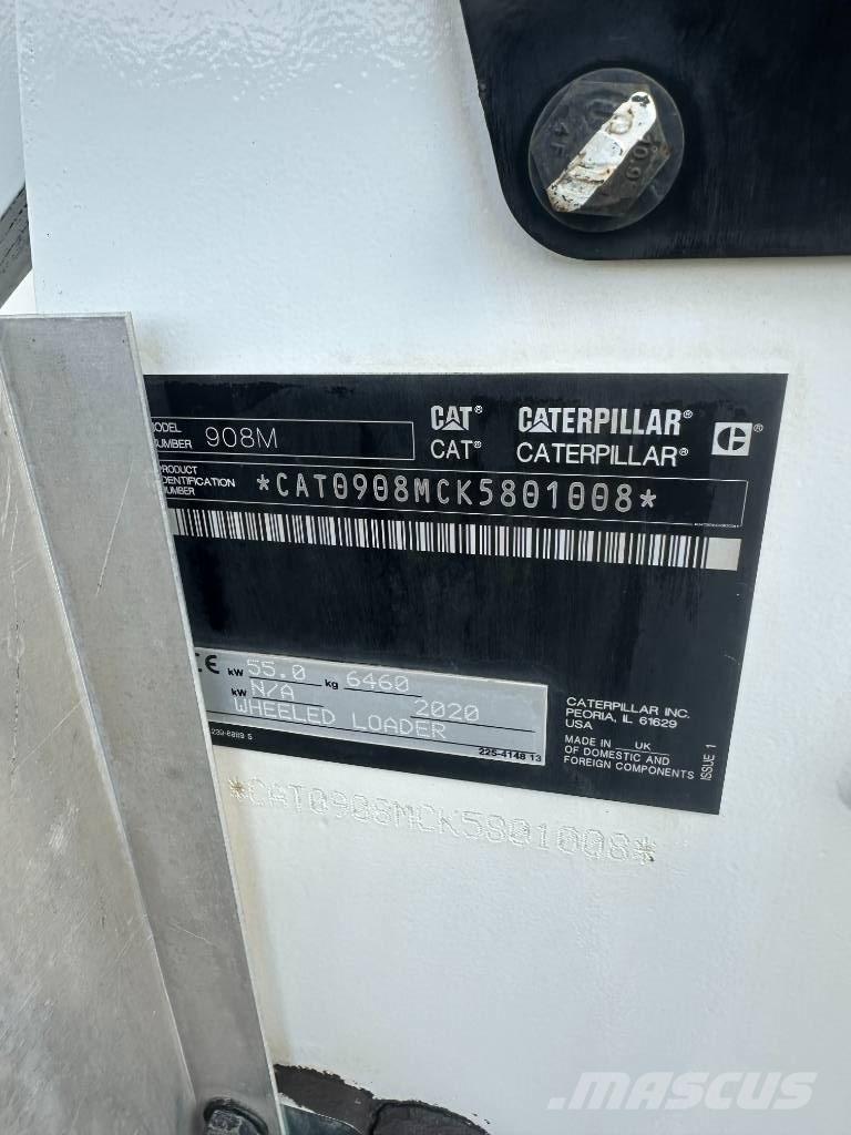 CAT 908 M Iekrāvēji uz riteņiem
