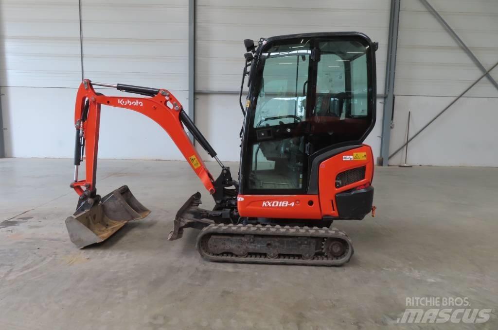 Kubota KX 018-4 Mini ekskavatori < 7 t