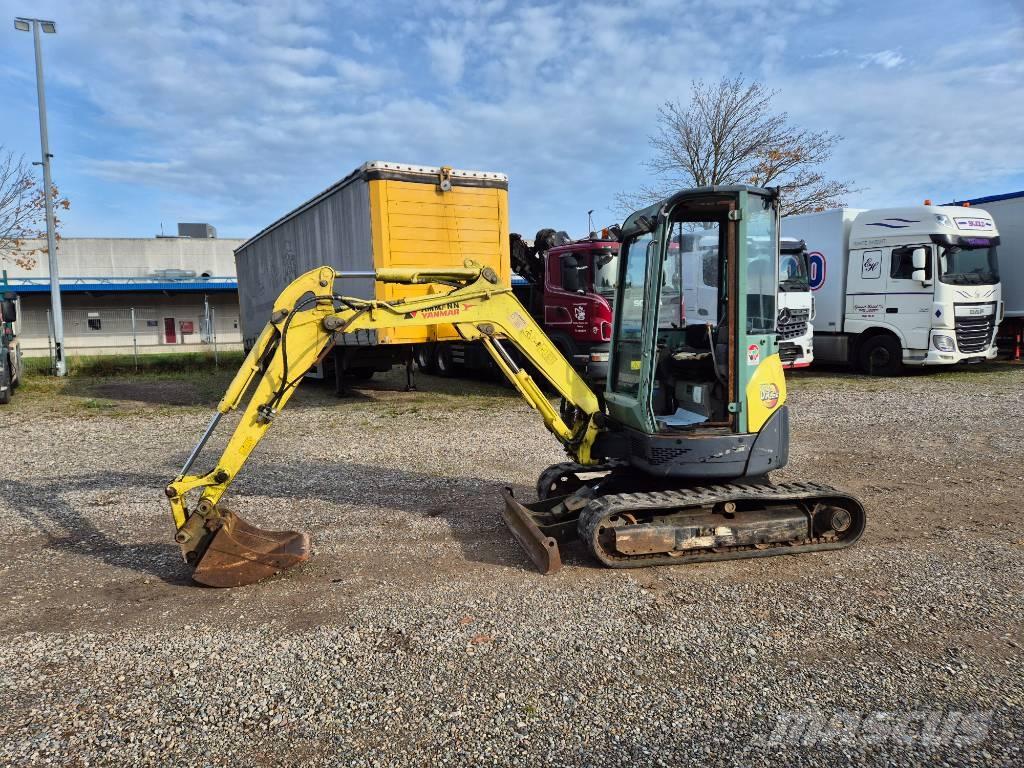 Yanmar Vio 25 Mini ekskavatori < 7 t