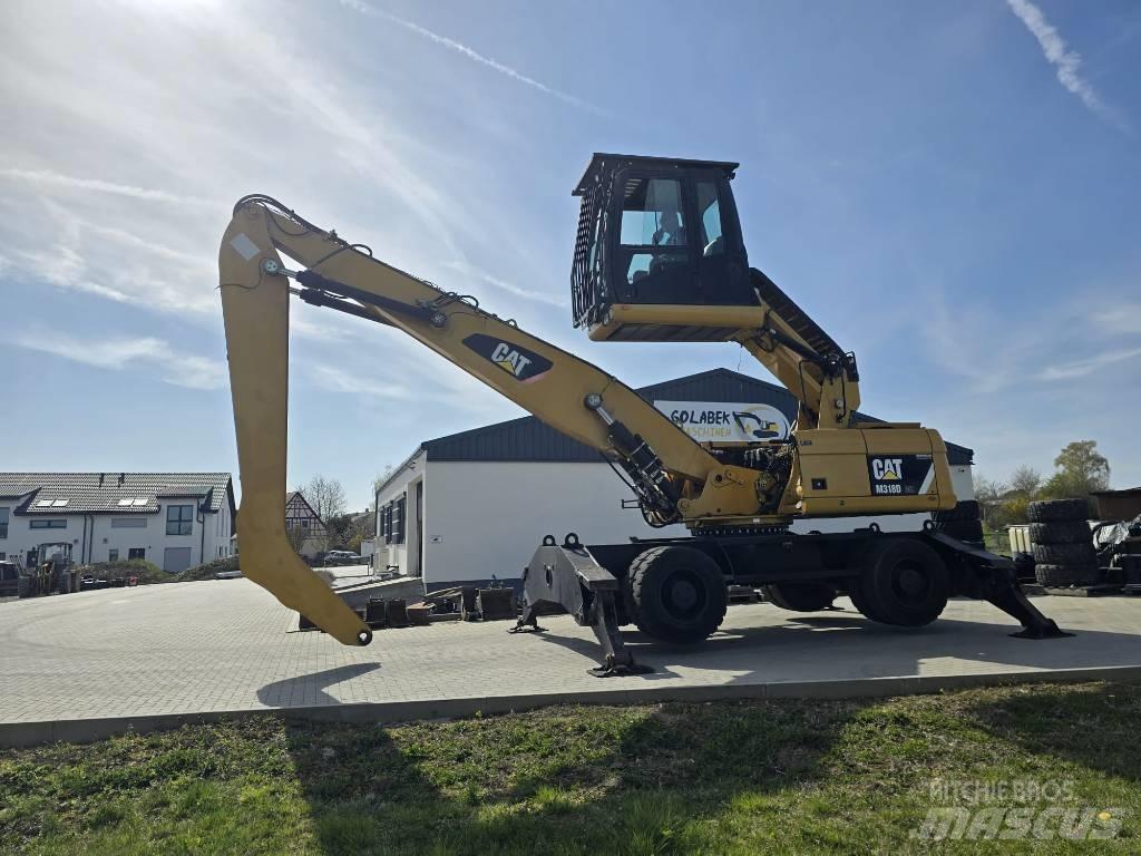CAT 318D Industriālie iekrāvēji