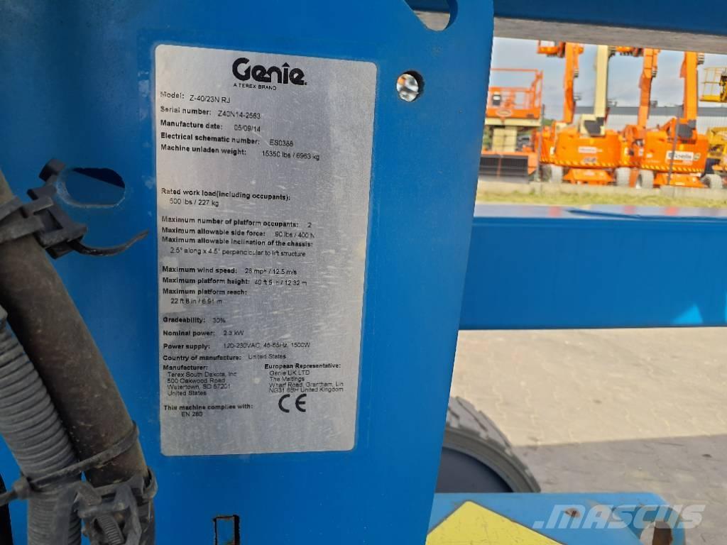 Genie Z40/23NRJ Strēles pacēlāji