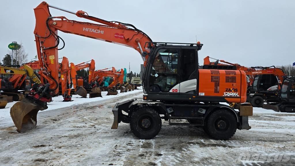 Hitachi ZX170W-6 Ekskavatori uz riteņiem