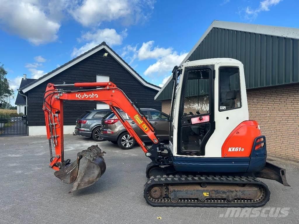 Kubota KX61-3 Mini ekskavatori < 7 t
