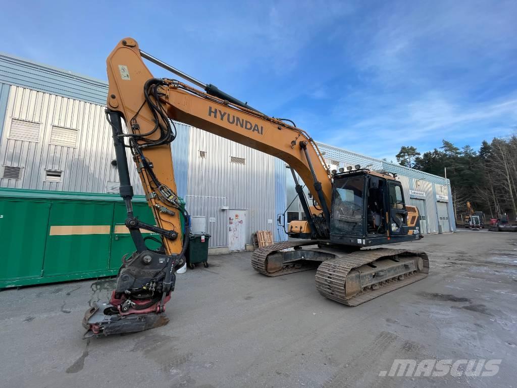 Hyundai HX 260 L Kāpurķēžu ekskavatori