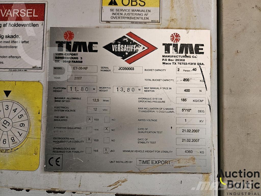 Iveco Daily Pacēlāji uz automašīnas bāzes