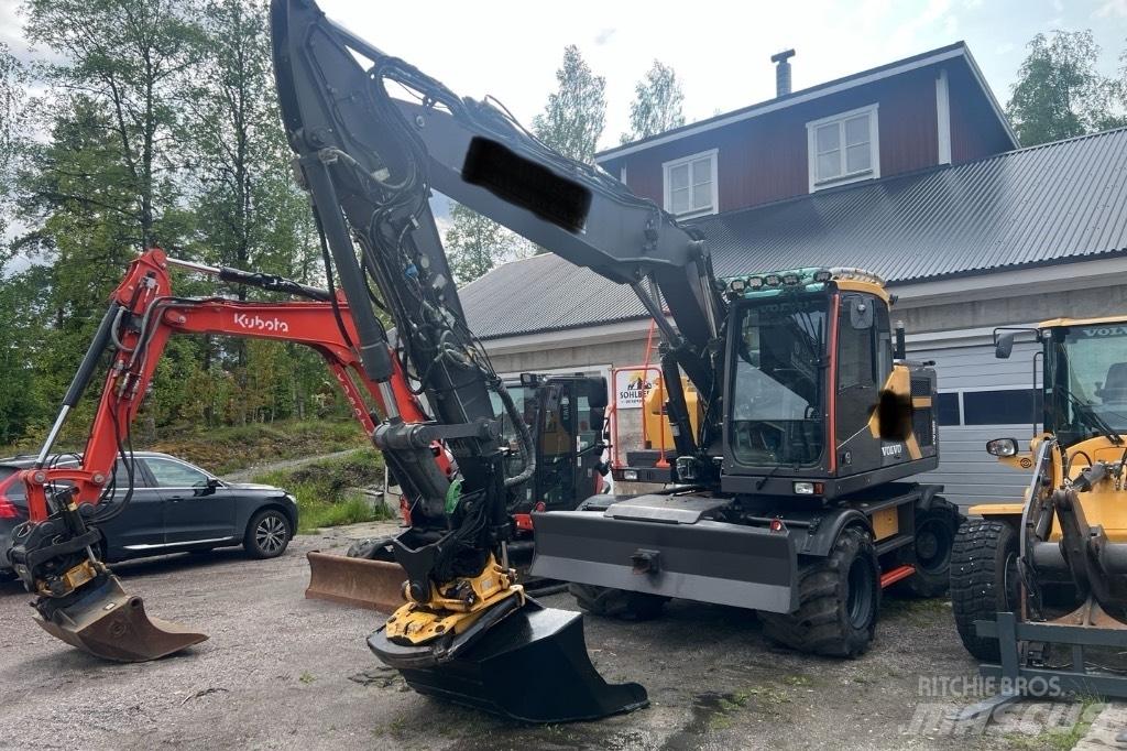 Volvo EW 160 E Ekskavatori uz riteņiem