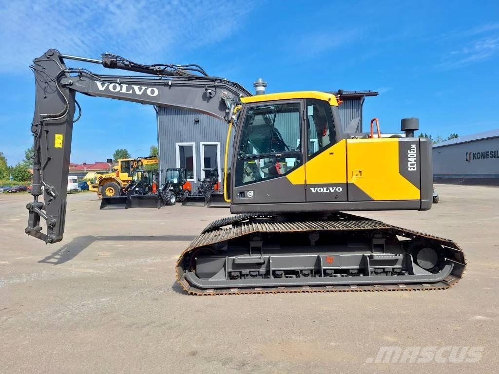 Volvo EC140ELM Kāpurķēžu ekskavatori