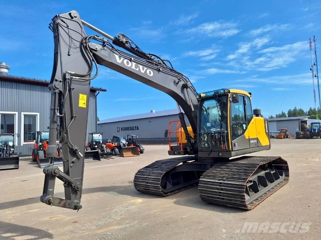 Volvo EC140ELM Kāpurķēžu ekskavatori