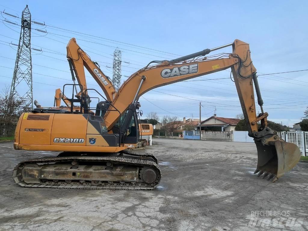 CASE CX 210 D Kāpurķēžu ekskavatori