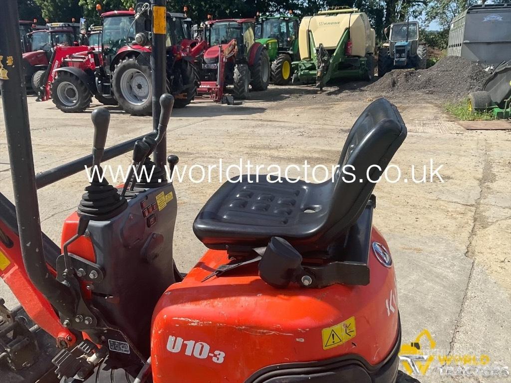 Kubota U 10-3 Mini ekskavatori < 7 t
