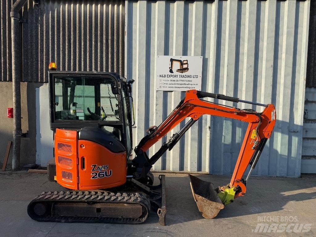 Hitachi ZX 26 Mini ekskavatori < 7 t