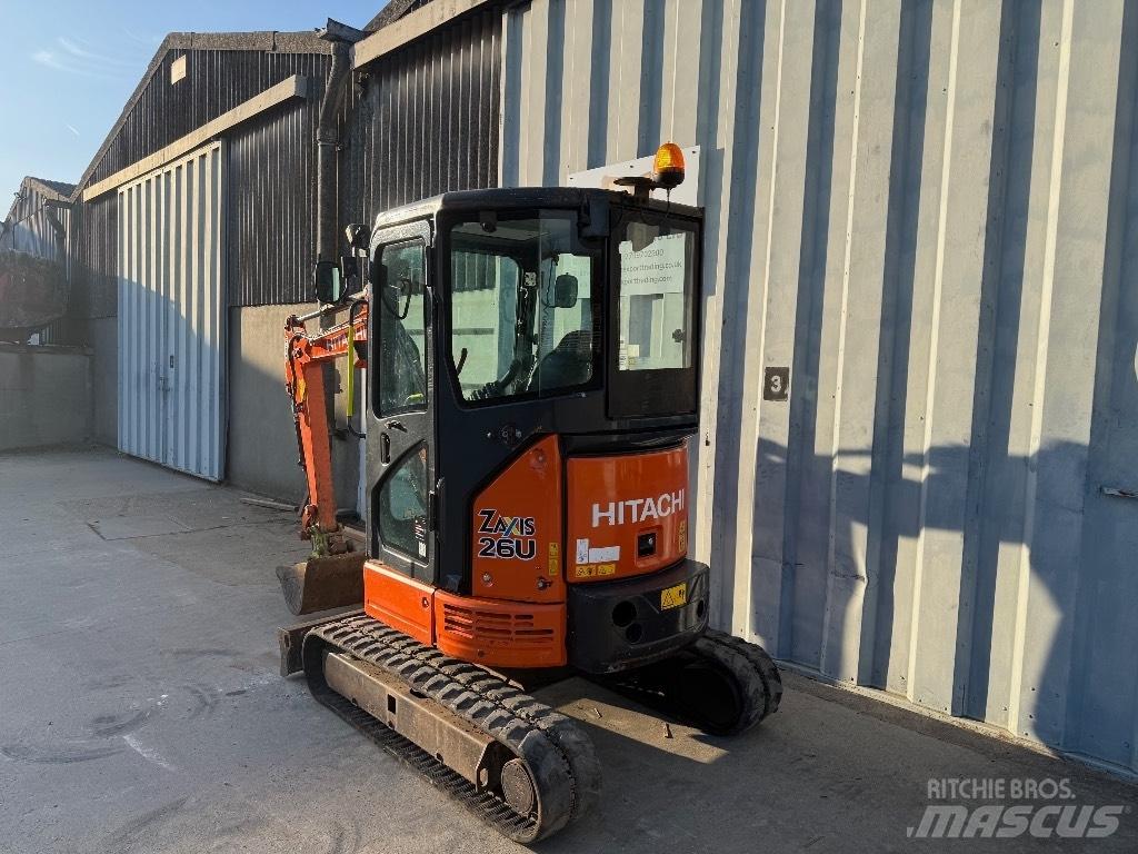 Hitachi ZX 26 Mini ekskavatori < 7 t