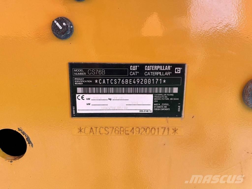 CAT CS 76 B AC Vienvalča grunts veltņi