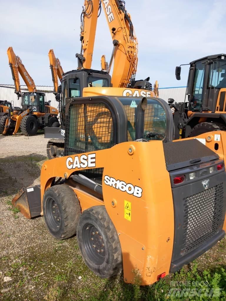 CASE SR 160 Lietoti riteņu kompaktiekrāvēji