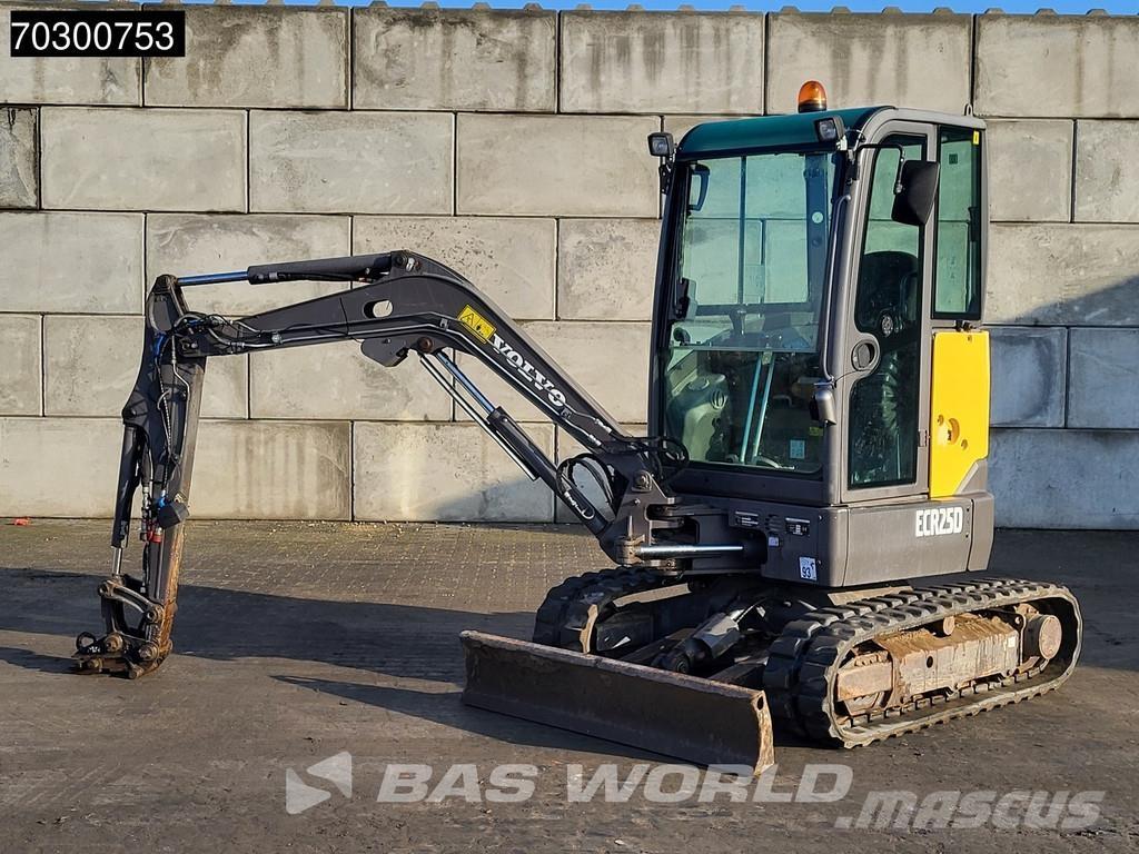 Volvo ECR25 D Mini ekskavatori < 7 t