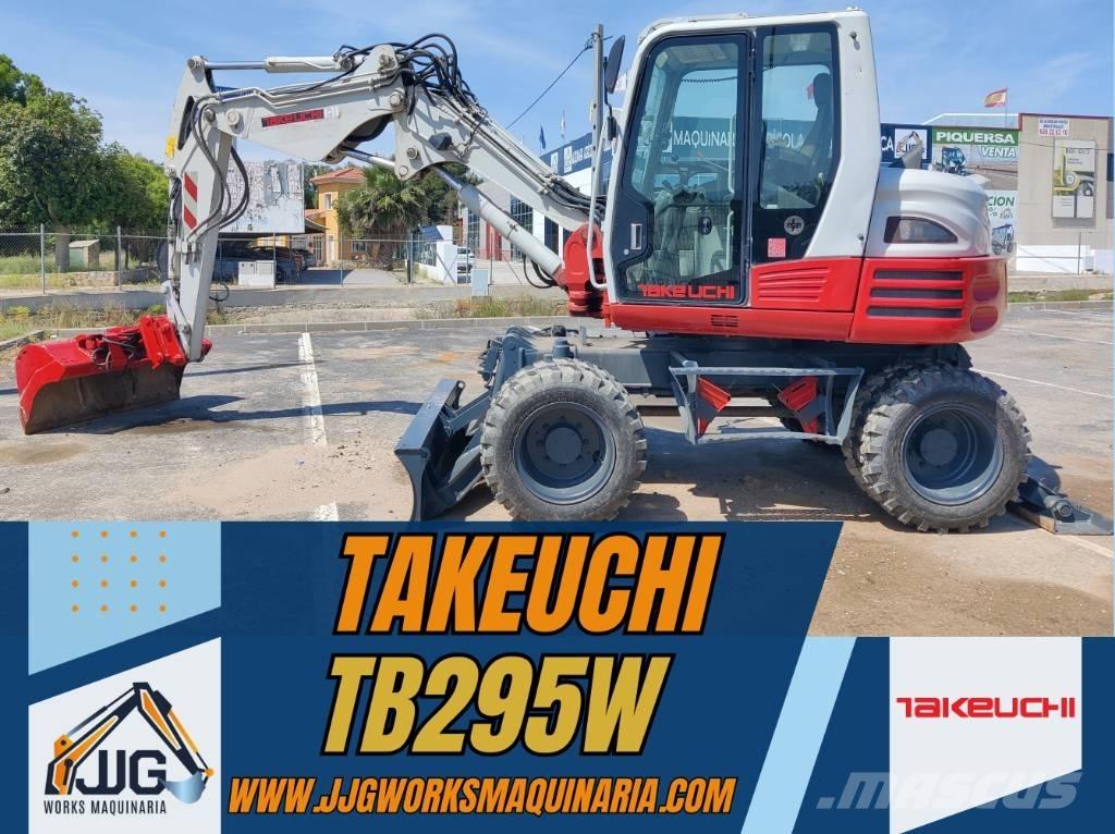 Takeuchi TB 295 W Ekskavatori uz riteņiem