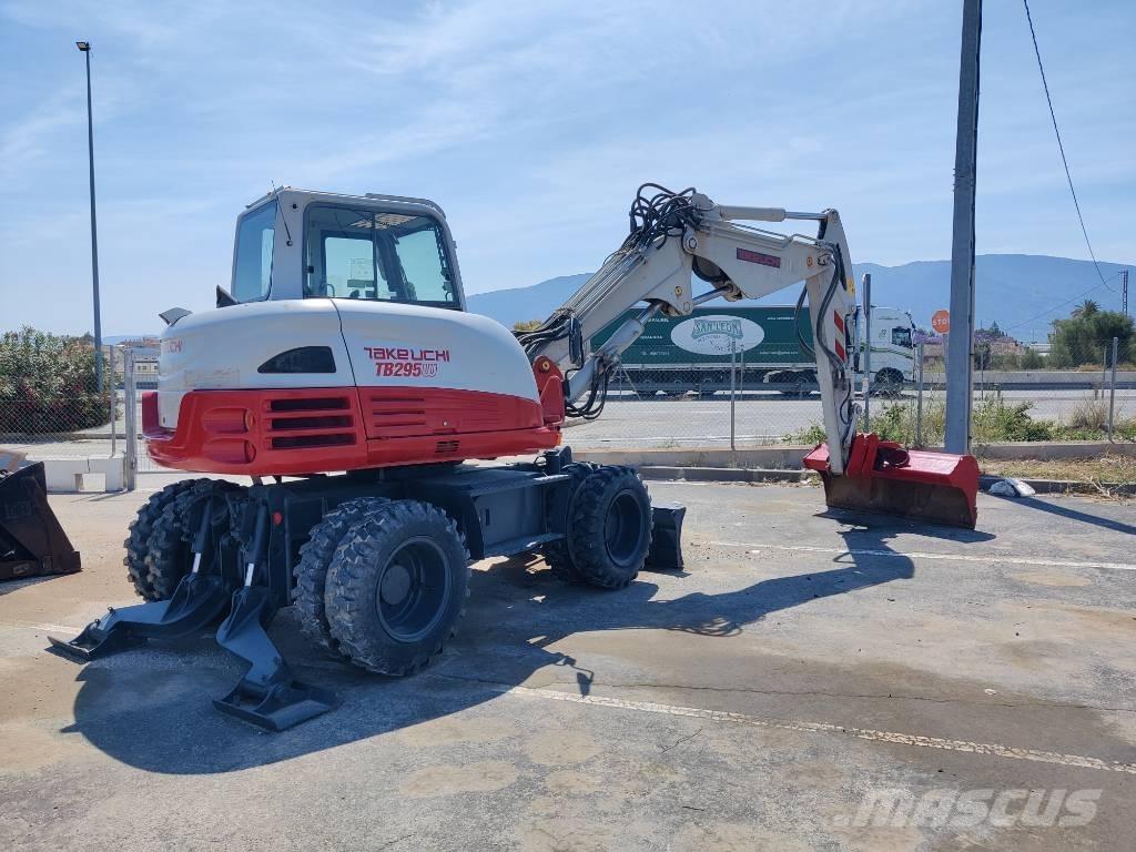 Takeuchi TB 295 W Ekskavatori uz riteņiem