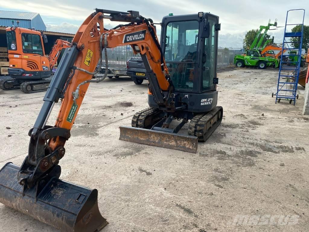 Develon DX 27 Z-7 Mini ekskavatori < 7 t