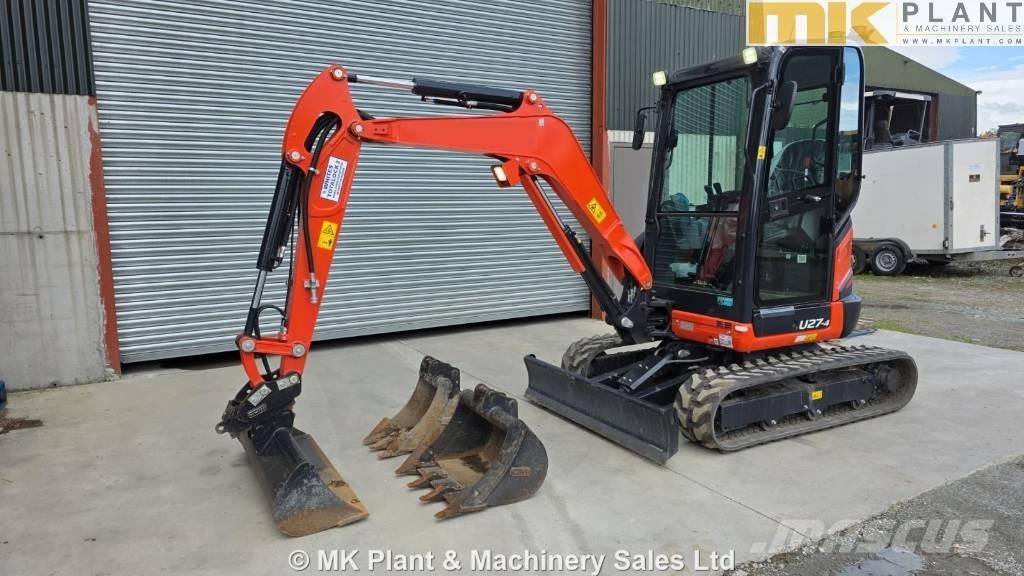 Kubota U 27-4 Mini ekskavatori < 7 t