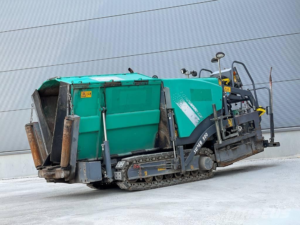Vögele SUPER 800 Asfalta klājēji