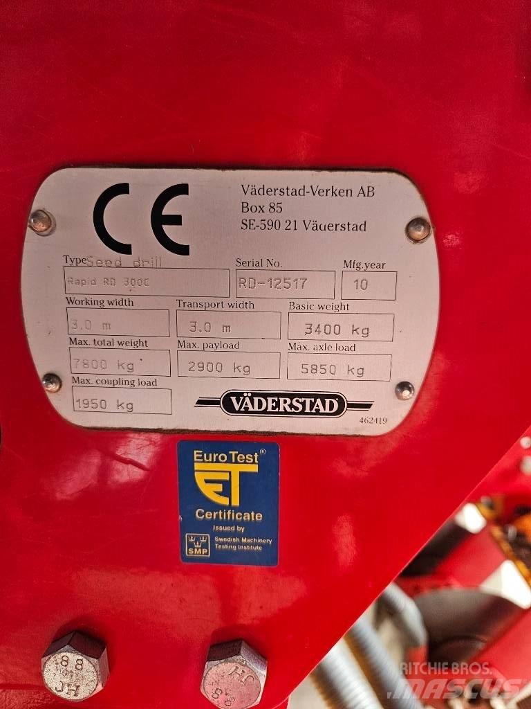 Väderstad Rapid300C Kombinētās sējmašīnas