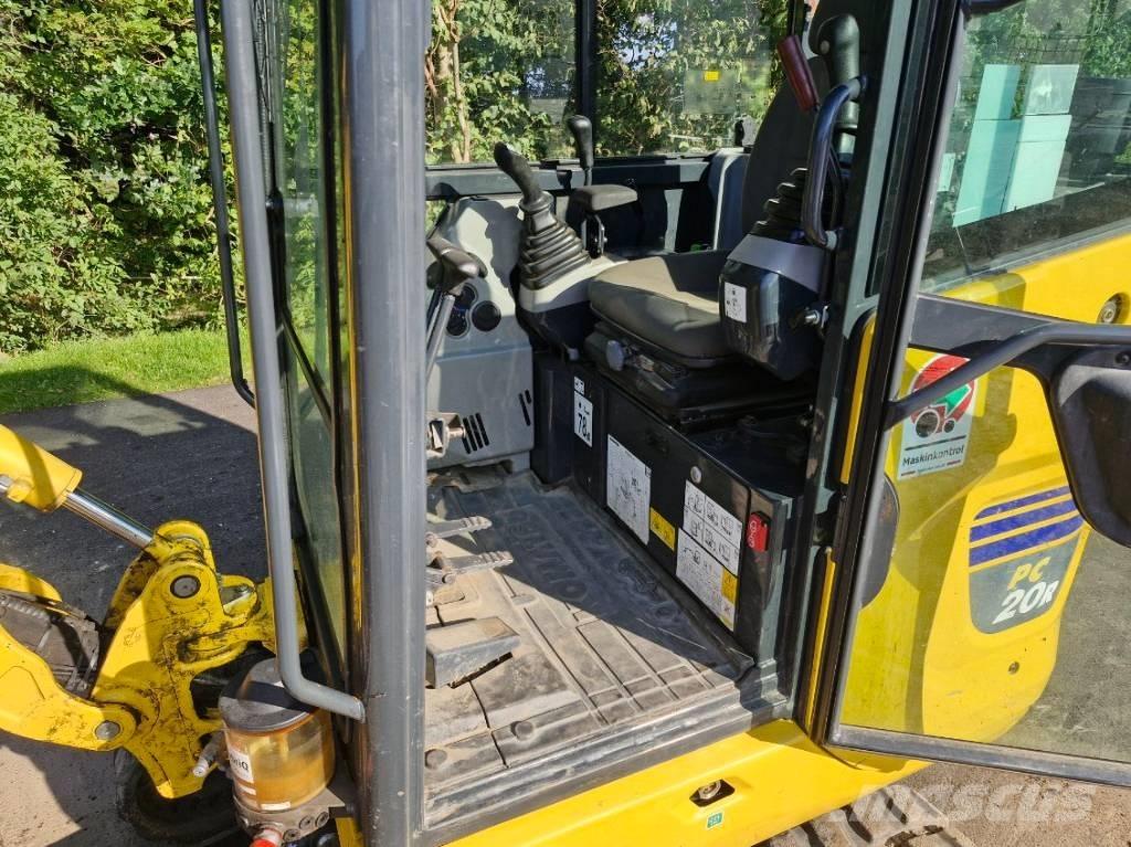 Komatsu PC 20 R-5 Mini ekskavatori < 7 t