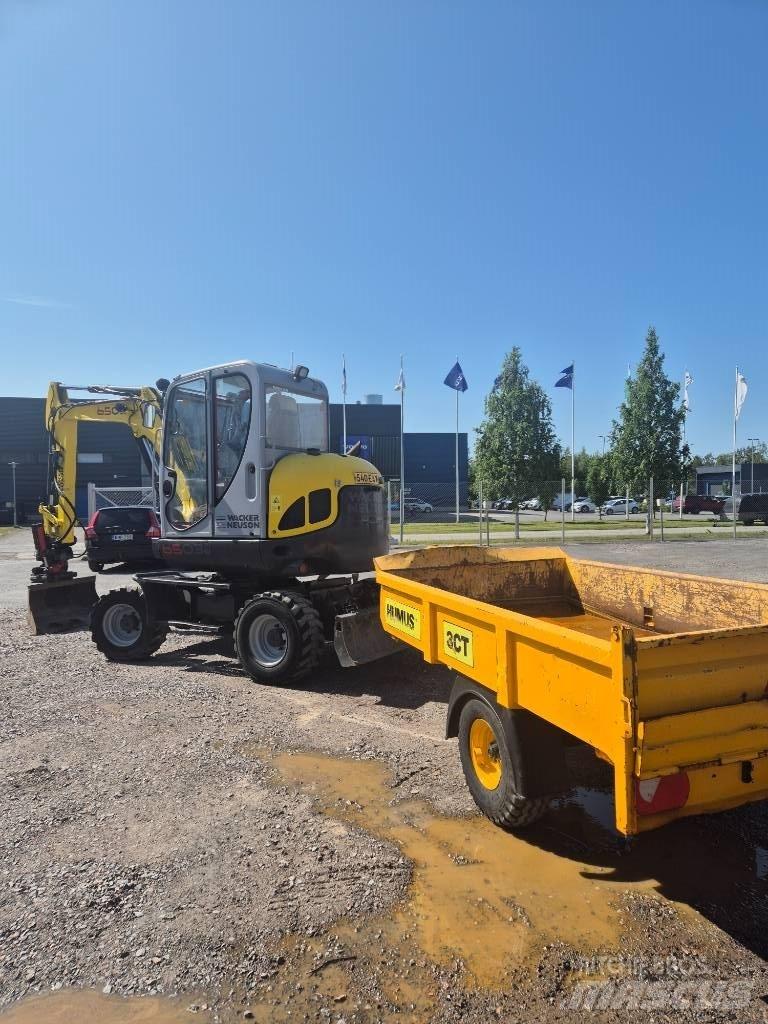Wacker Neuson 6503 Ekskavatori uz riteņiem