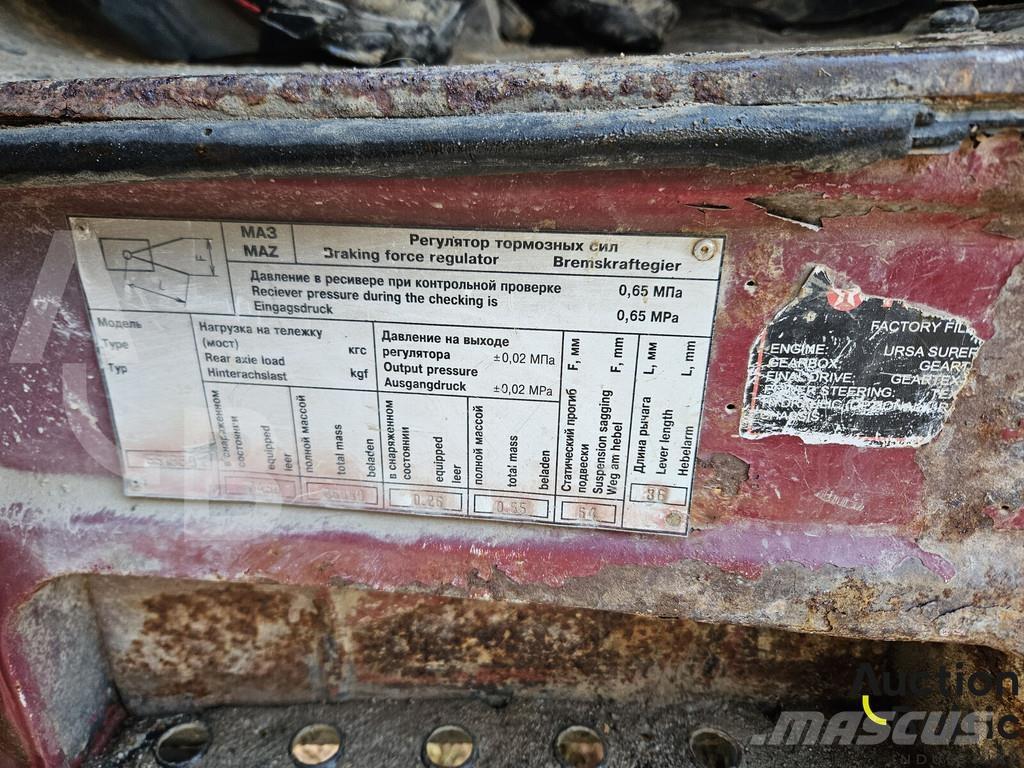 MAZ 551669 Pašizgāzējs