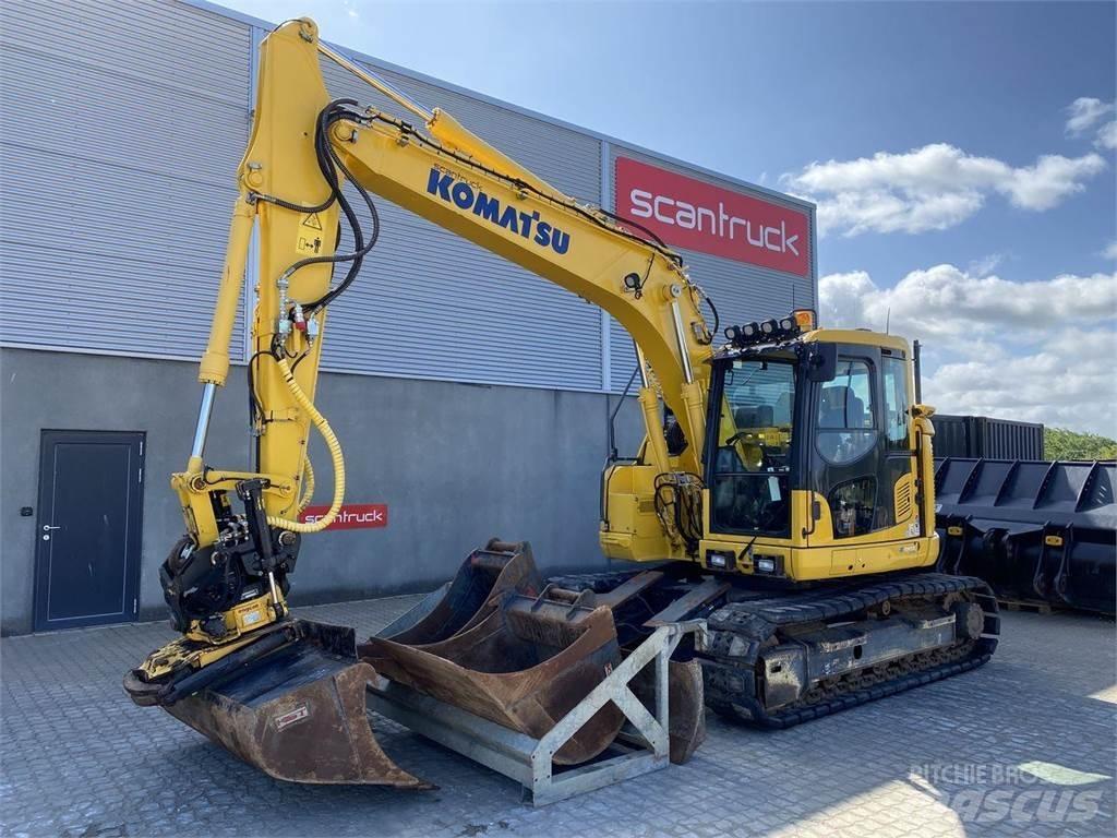 Komatsu PC138US-11 Kāpurķēžu ekskavatori