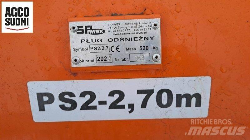 PS ALUEAURA 2-2.70 Sniega naži un tīrītāji