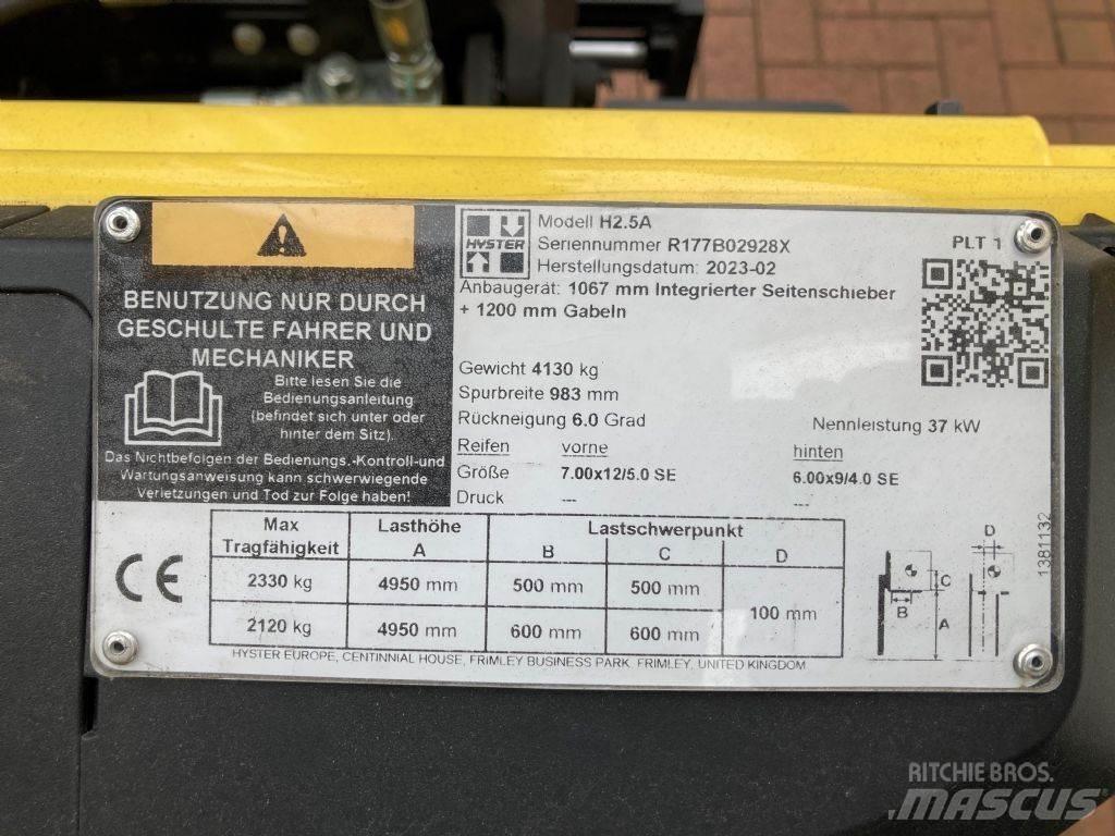 Hyster H 2.5A Tehnika ar dīzeļa dzinēju
