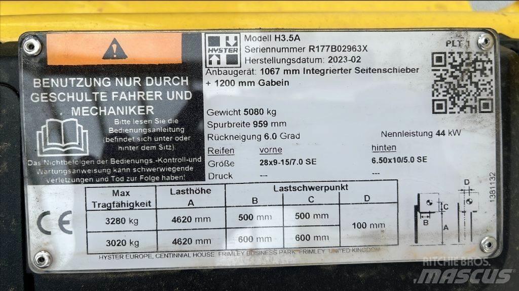 Hyster H 3.5 A Tehnika ar dīzeļa dzinēju